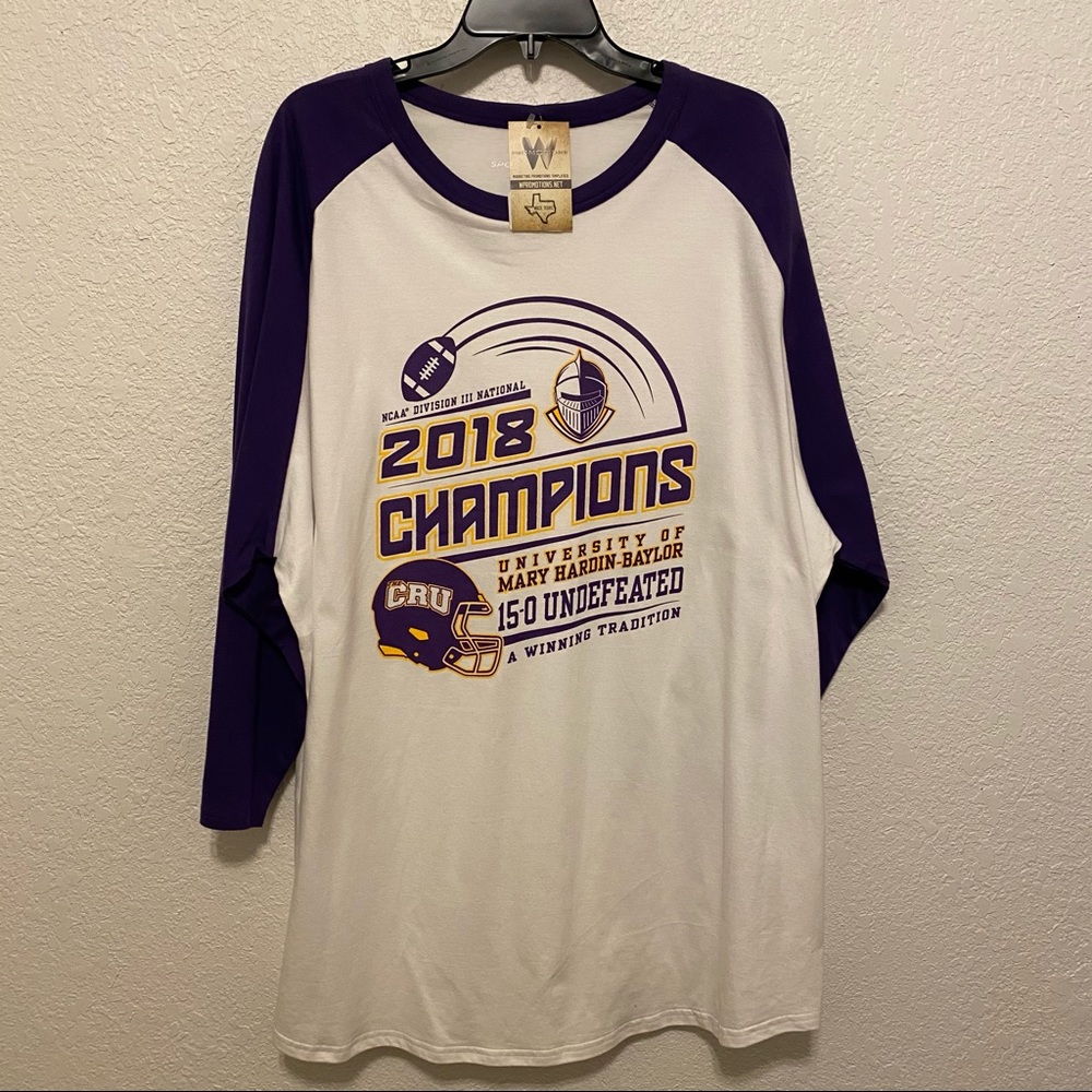 UMHB Raglan 3X Shirt